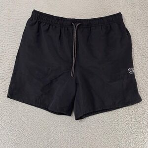 Allbirds Natural Run Shorts Mens Medium Black Merino Blend Running Gym Athletic
